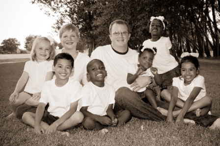 picture of the Grove family